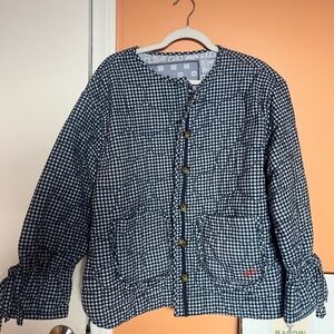 Damson Madder reversible quilted jacket